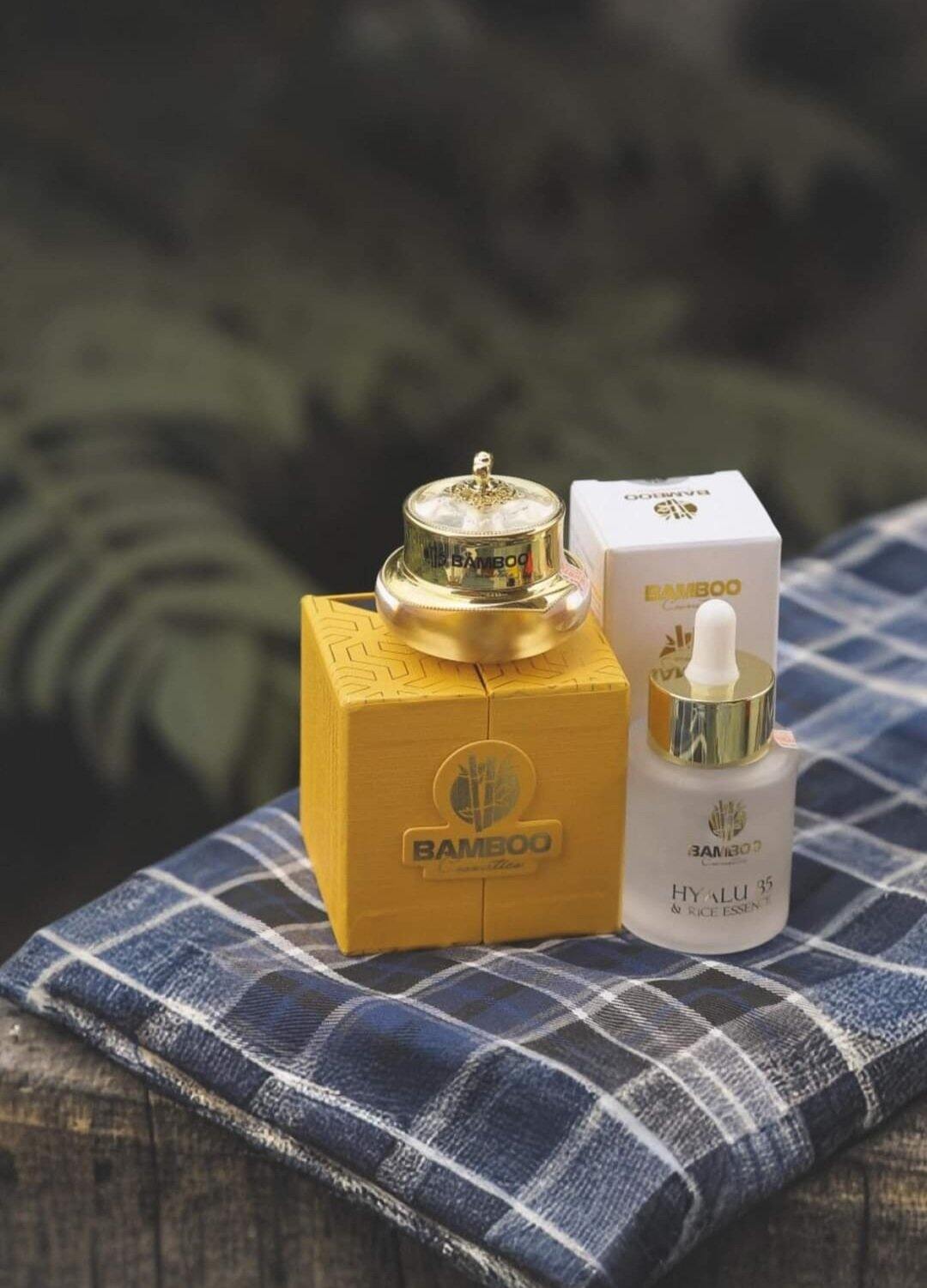 Kem Face Lụa Bamboo và Serum Bamboo 💥kèm quà💥   | Bamboo Hyalu B5 & Rice Essence   | Dưỡng da & Serum   | Làm đẹp > Chăm sóc da mặt > Dưỡng da & Serum
