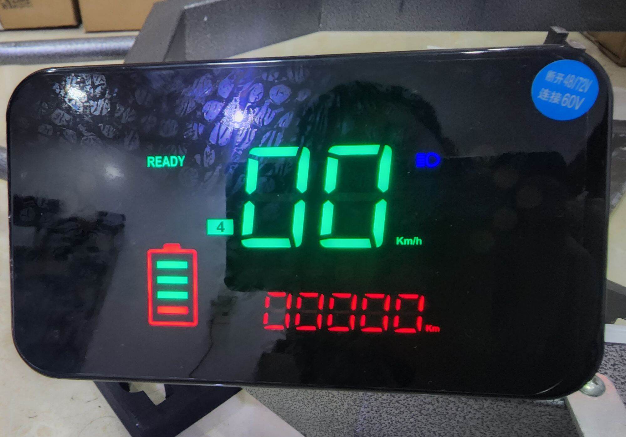Đồng Hồ Hiện Thị báo tốc độ tương thích ic voltol.cho xe điện