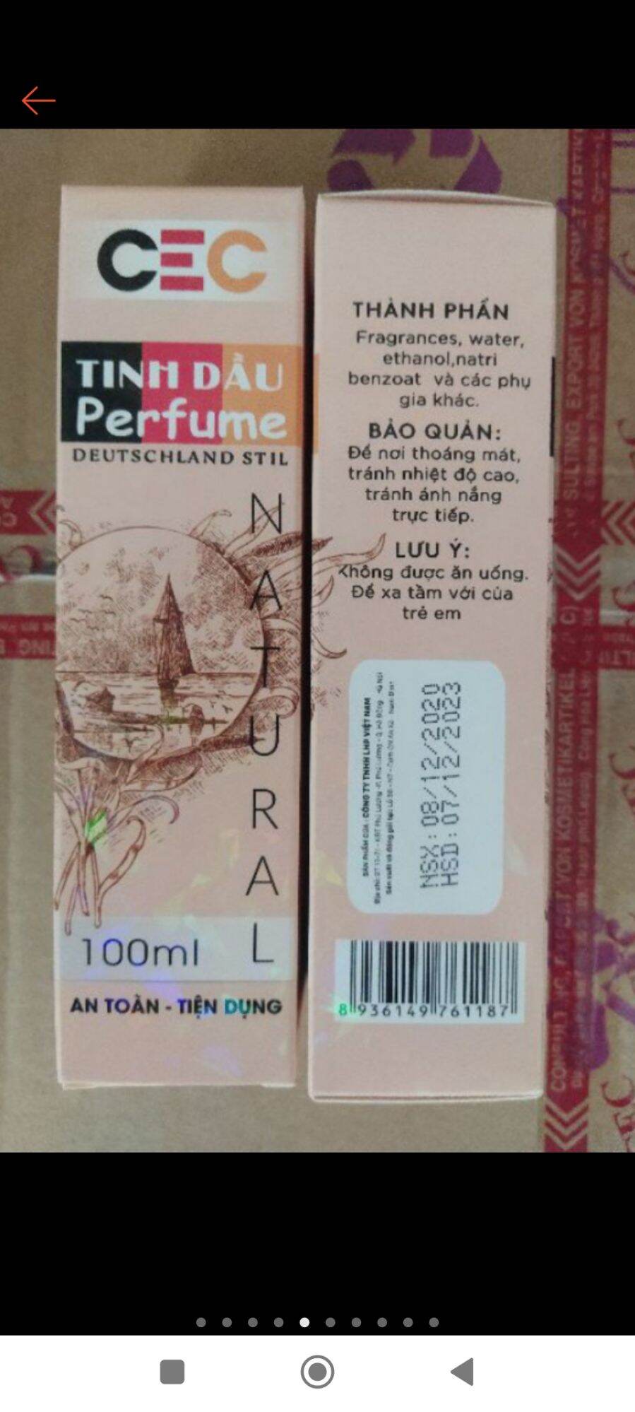 Xả vải khô CEC vàng hương per.fume 100g