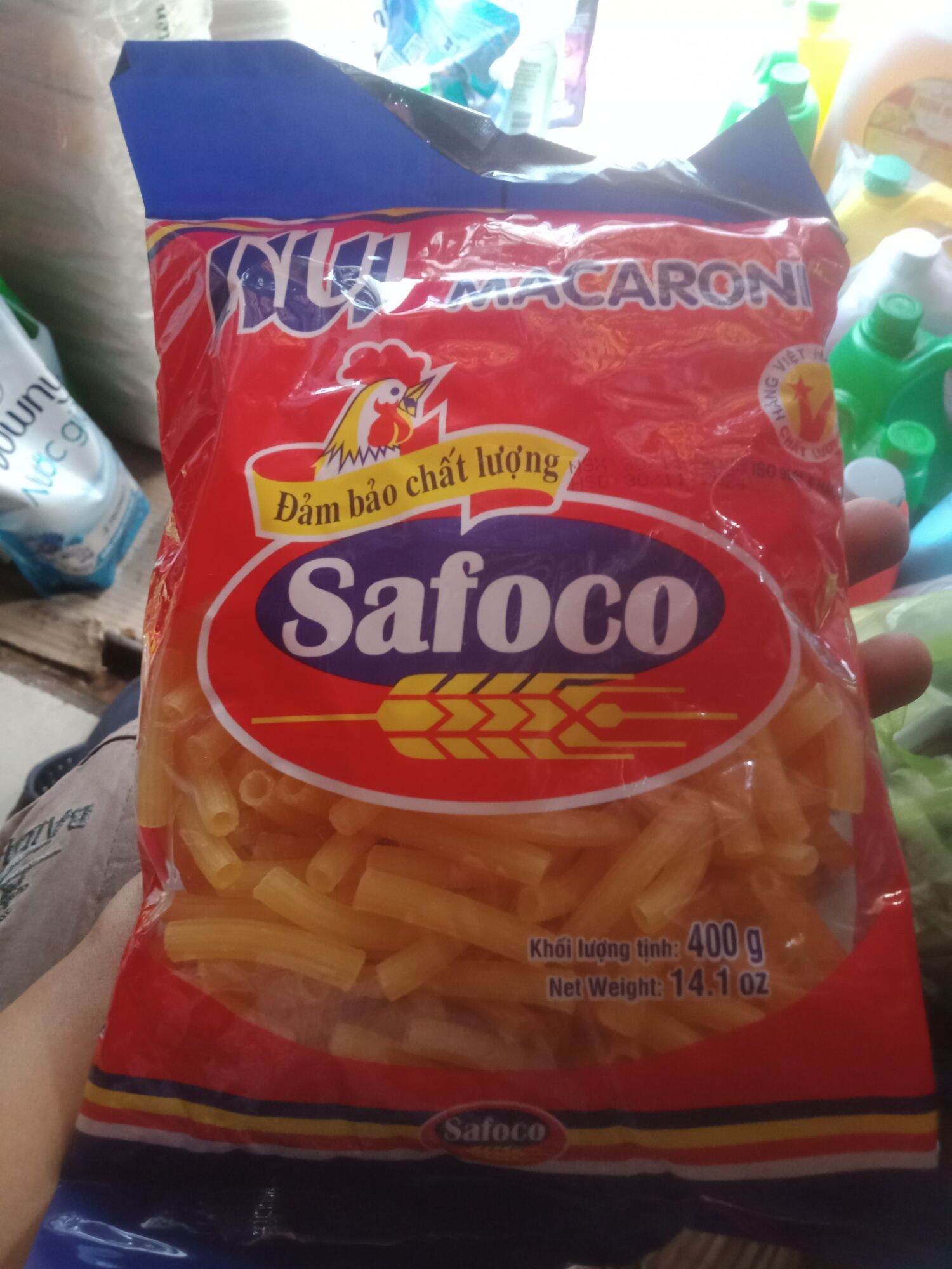 nui ống dài sabaco 400g