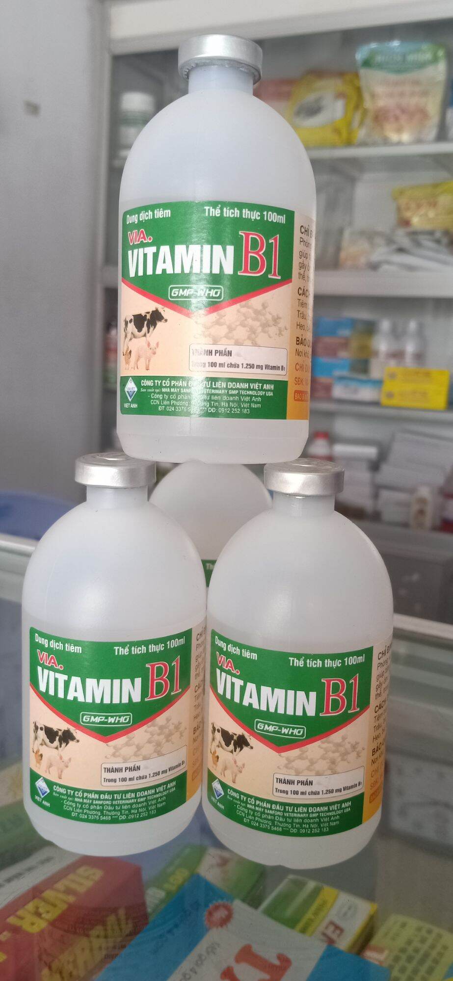Vitamin B1 dạng nước 100ml