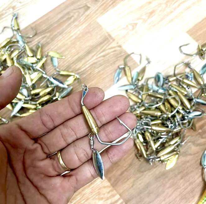 lưỡi  ar15 thủ công  mồi  mềm