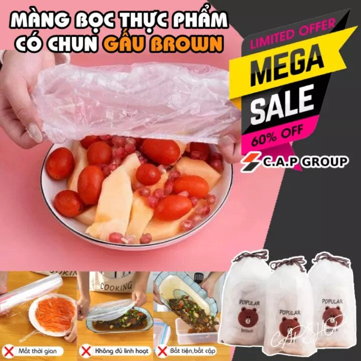 Túi bọc thức ăn combo 85 cái bọc thực phẩm