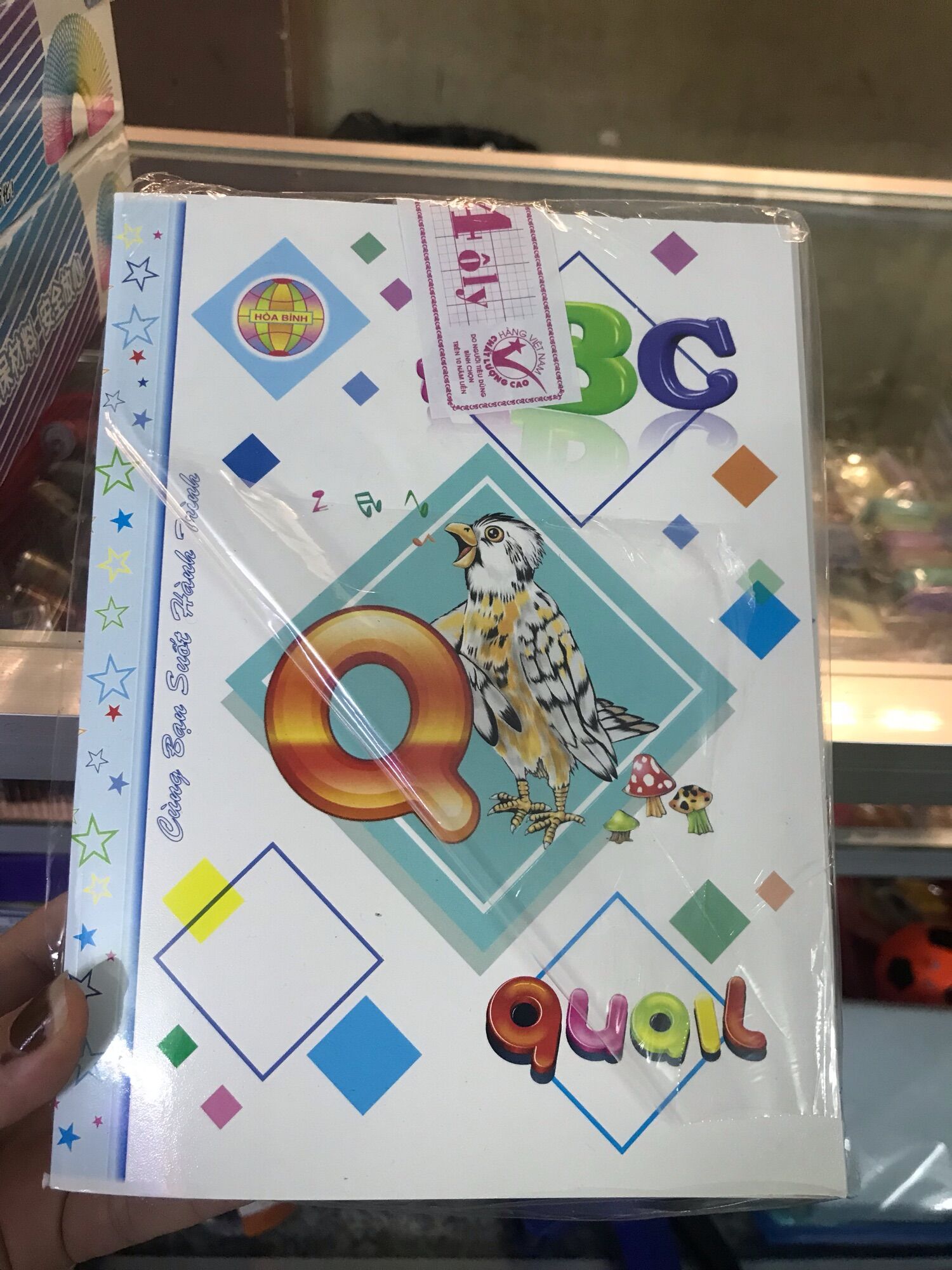 [HCM]Set 5 Quyển Tập 4 Ô Li ABC Hoà Bình