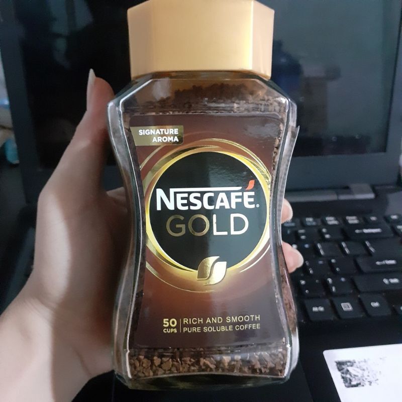 Nescafe gold nhập khẩu Hàn Quốc 200gr