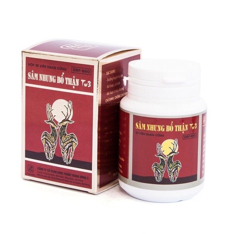 Sâm nhung bổ thận TW3