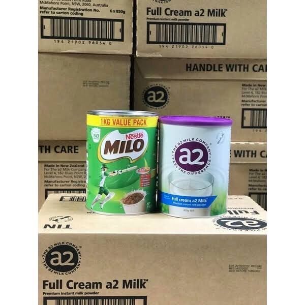 Combo a2 & milo úc