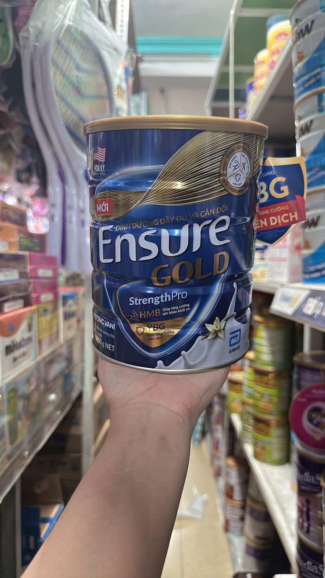 Sữa bột ensure gold hmb hương vani - 800g