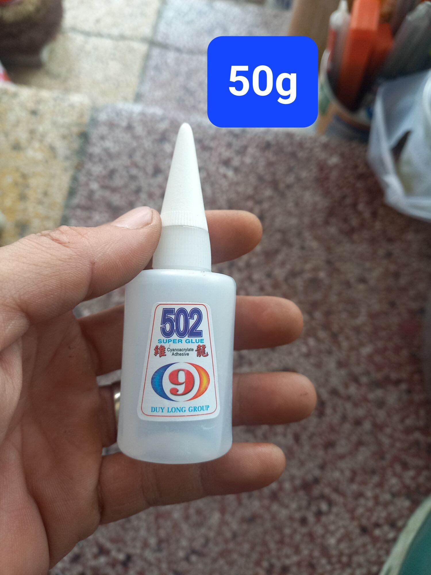 keo 502 loại tốt có 3 size  qui cách của nhà sản xuất 50g, 100g, 200g, thực tế khi cân thì không đủ nha khách