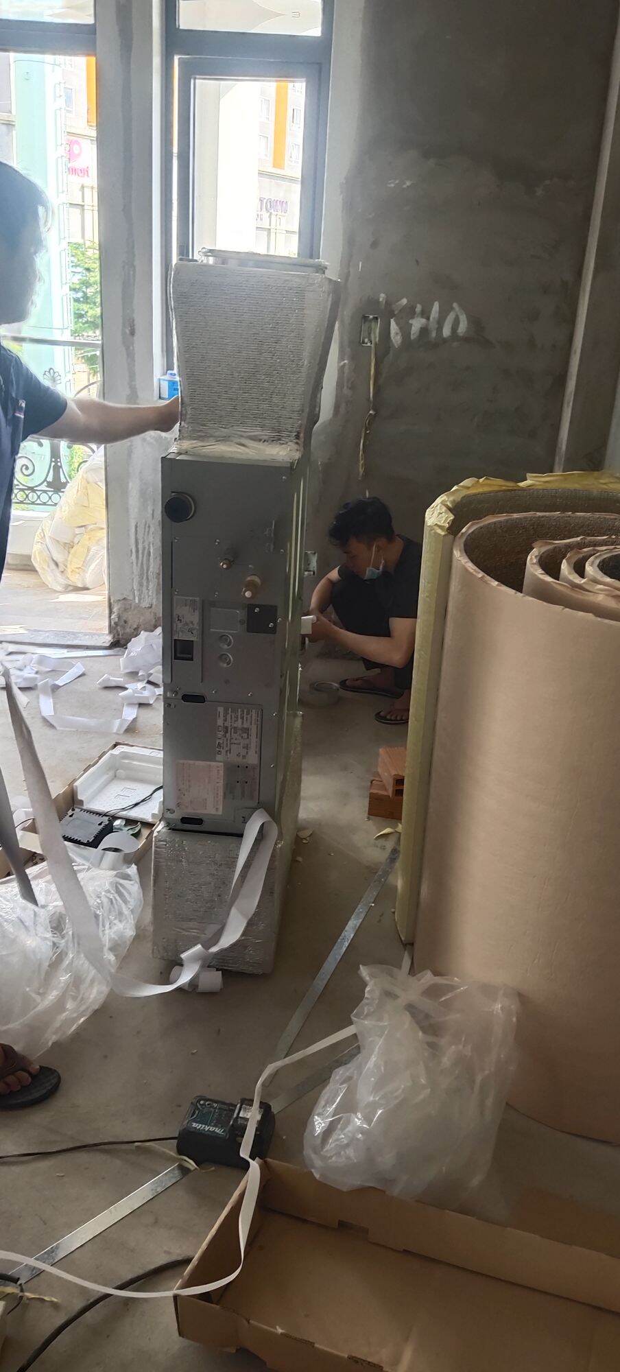 máy lạnh âm trần nối ống giod