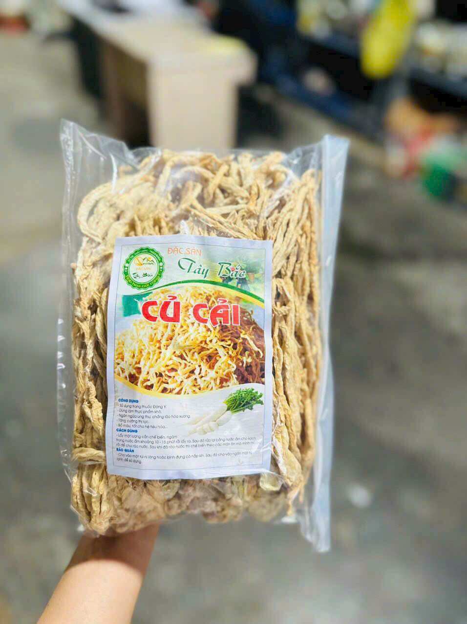 Củ cải khô Tây Bắc - ngon, giòn, ngọt