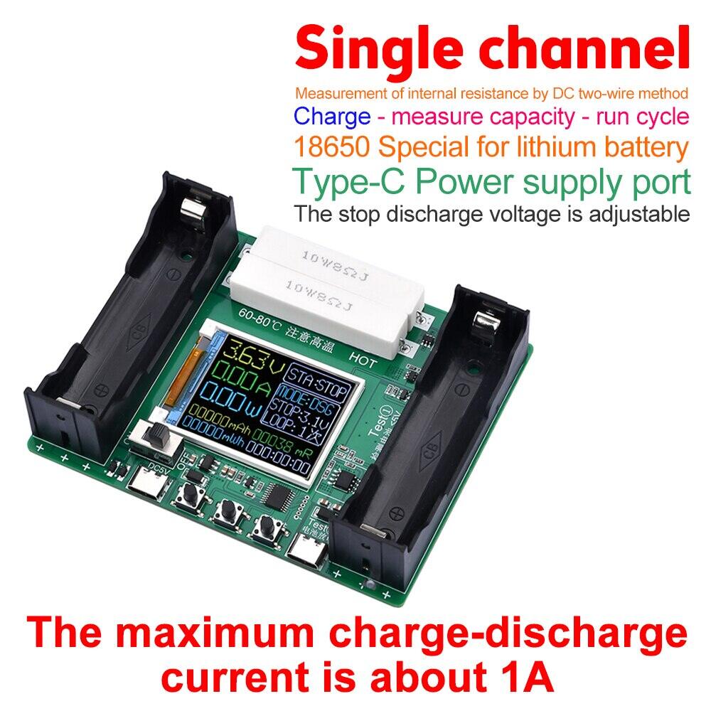 18650 Lithium dung lượng pin Tester Module mAh mwh kỹ thuật số Pin Power Detector Module 18650 pin Tester