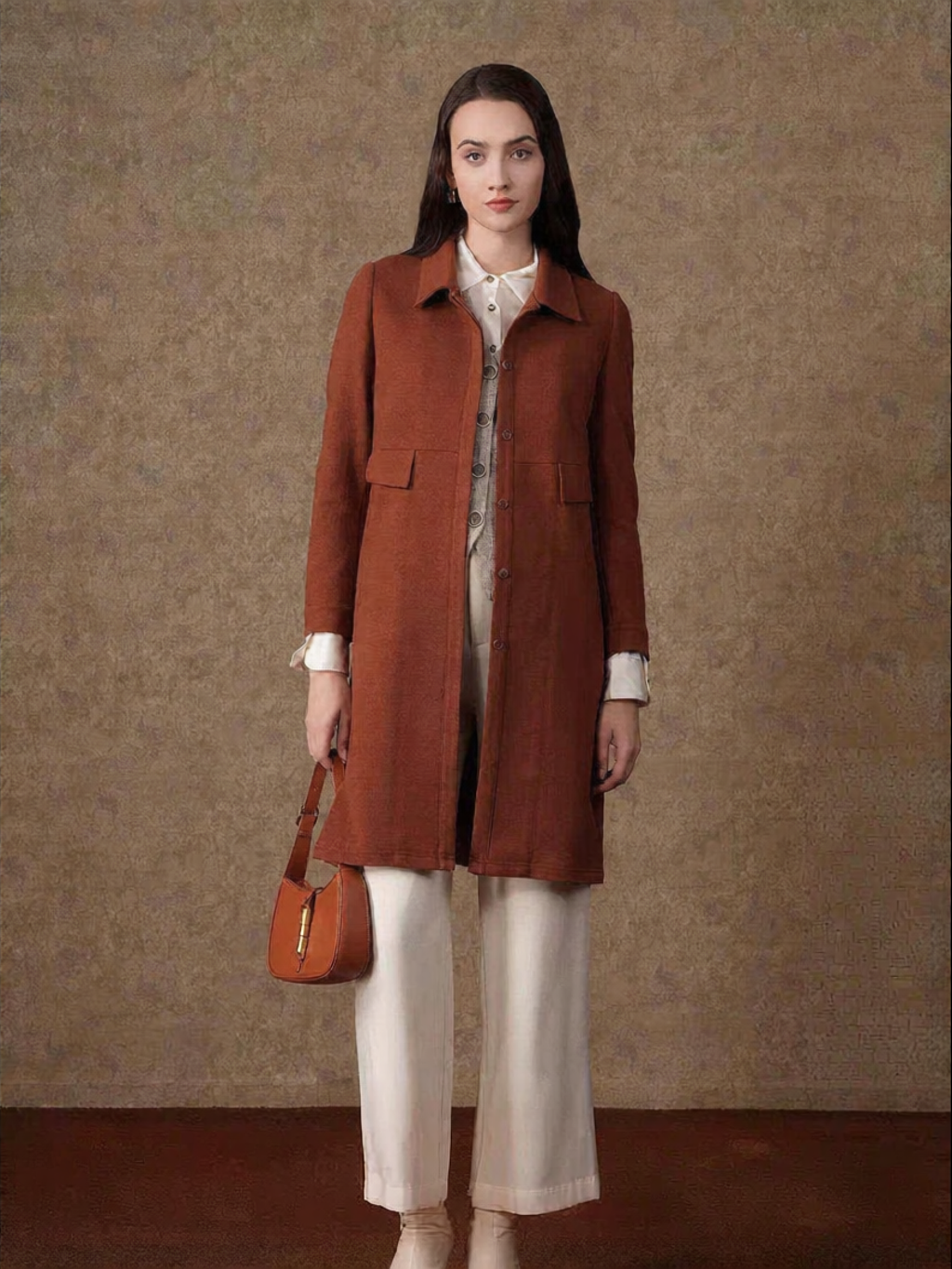Gowani | Wool Winter Coat - Thương hiệu Gowani Giá 3,659,000 Đồng*Miễn phí vận chuyển