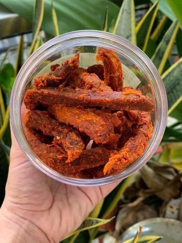 Bò khô que 105k/ hũ 250gr