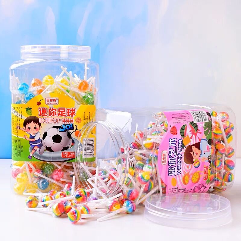 Lọ 200 cây kẹo mút mini