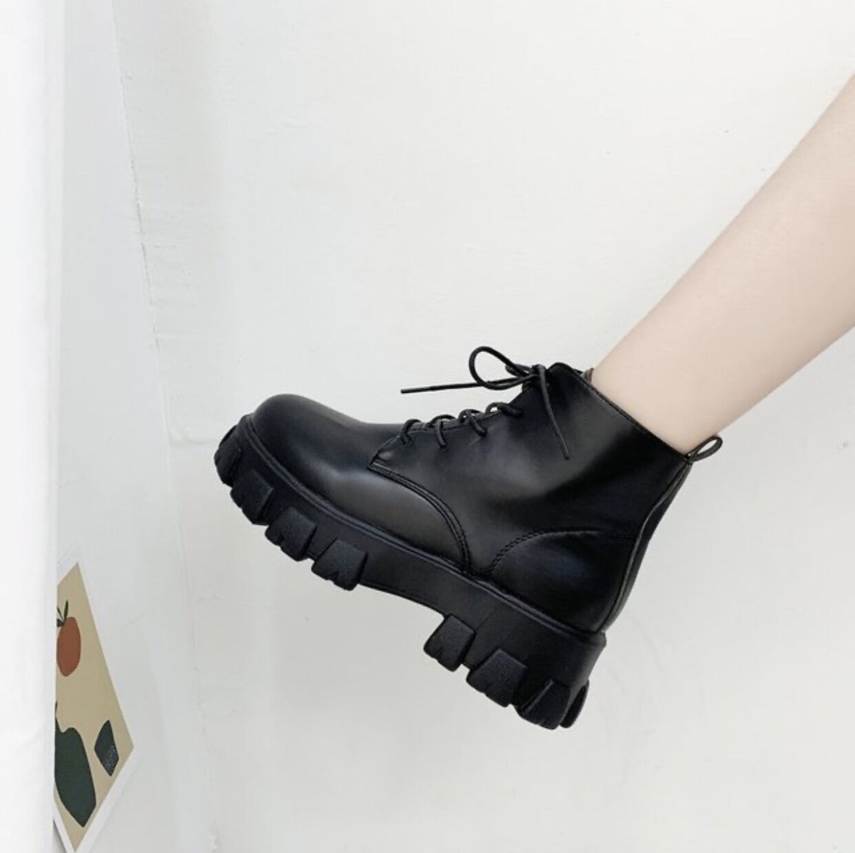 Boot chiến binh Martin Gothic (nhám, bóng) size 35-40