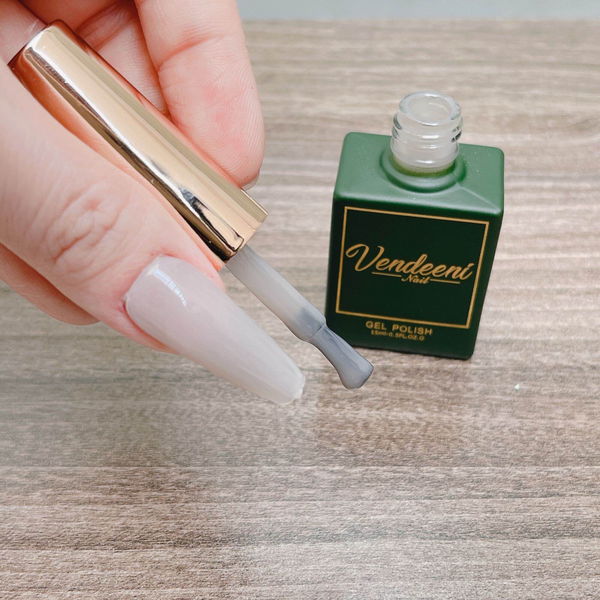 Sơn gel màu THẠCH GHI ĐÁ Vendeeni chai 15ml