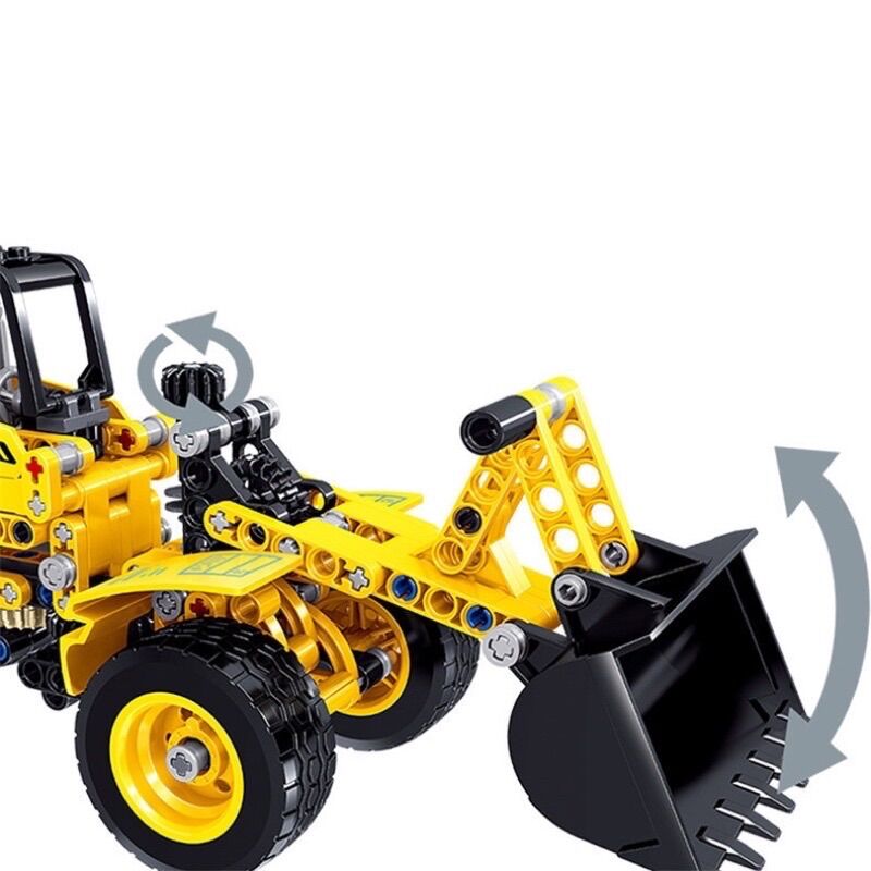 302PCS ĐỒ CHƠI LEGO LẮP GHÉP MÔ HÌNH XE MÁY XÚC TECHNIC QL0408