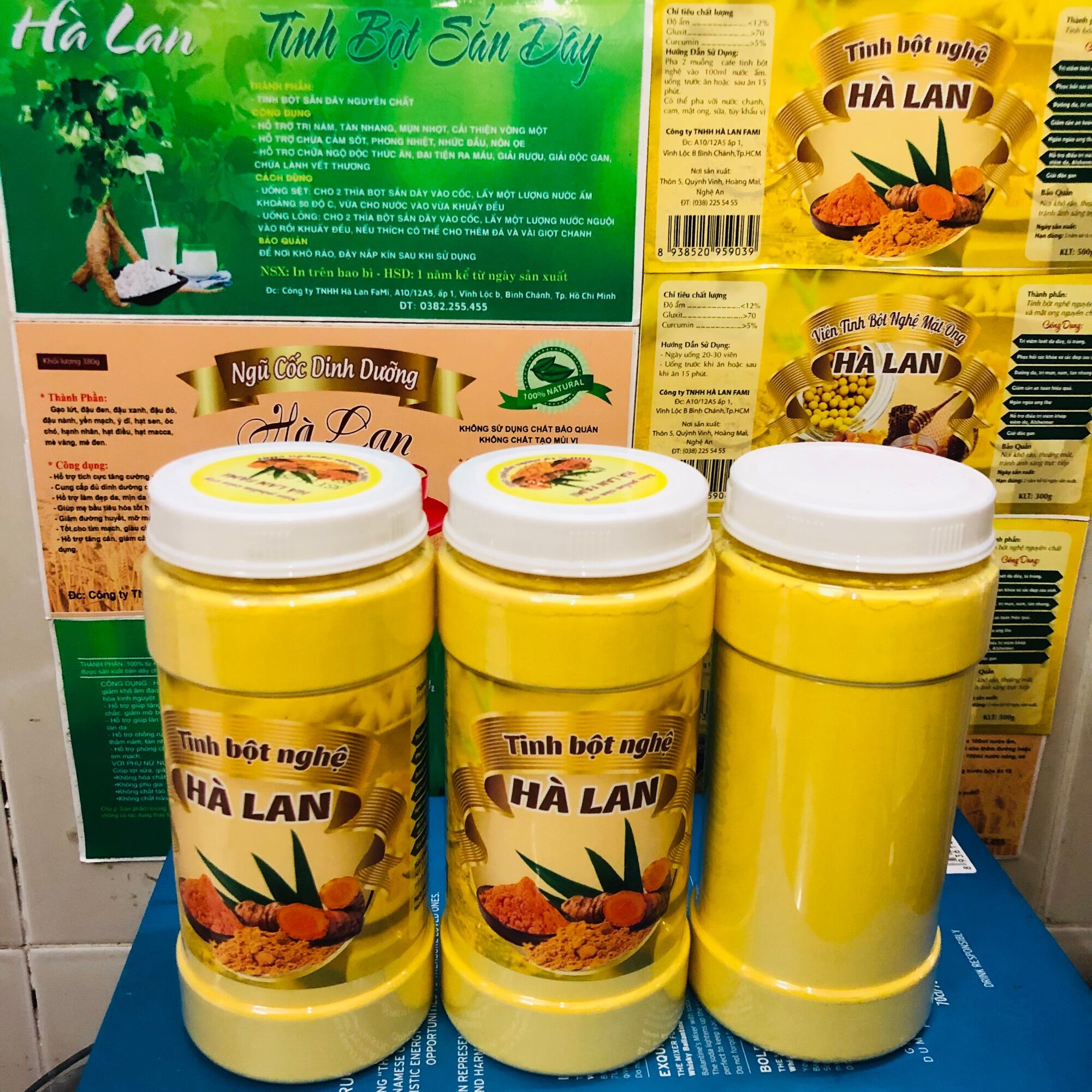 Tinh Bột Nghệ Nguyên chất