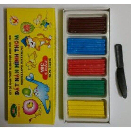 Đất nặn Mic 5 màu, 6 màu và 10 màu