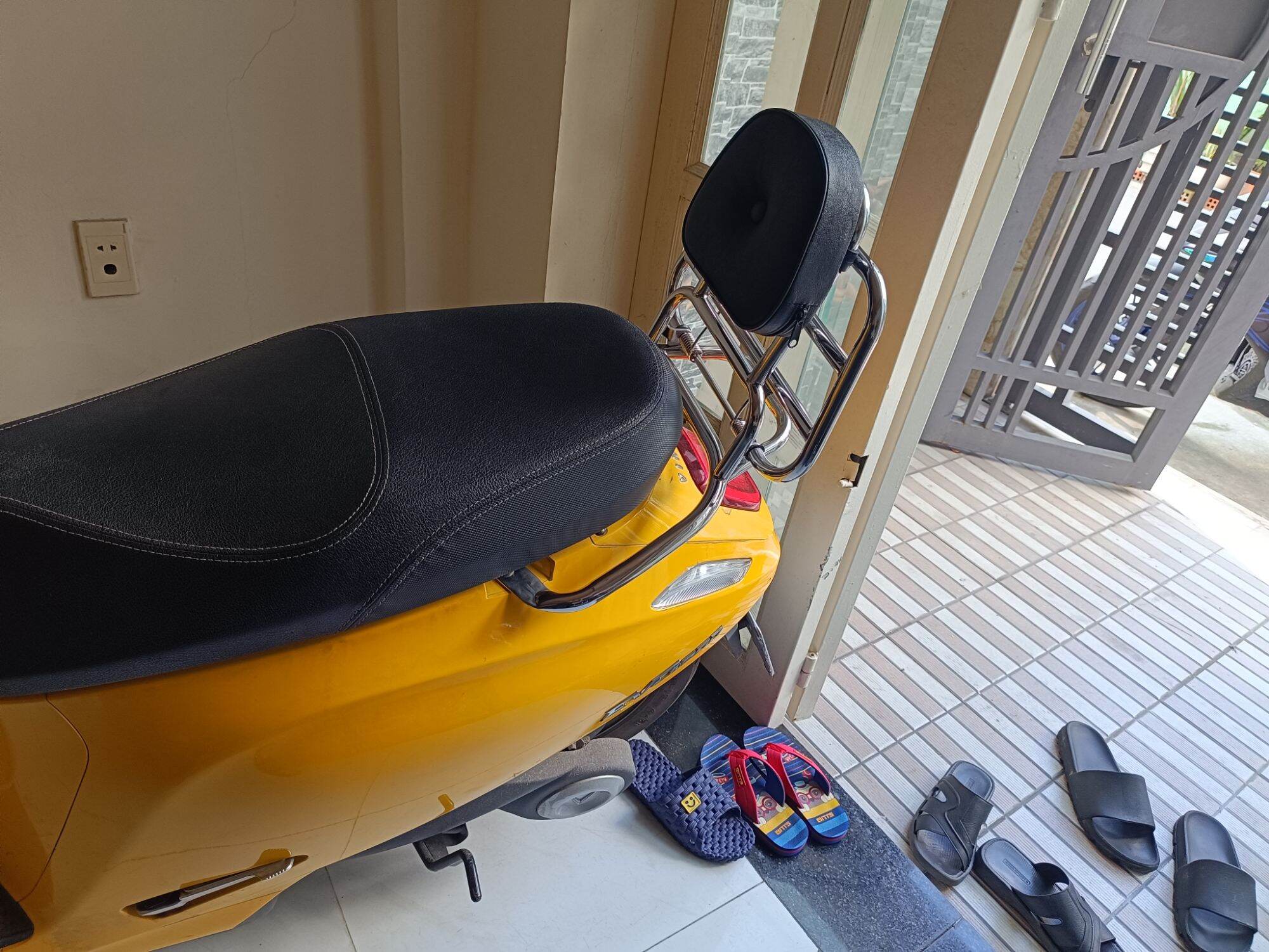 Baga tựa lưng có đệm VinFast EVO200, Evo200lite