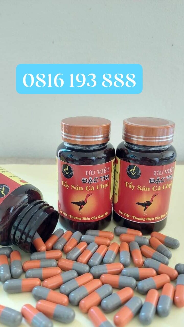 Tẩy giun sán ưu việt - t.huốc gà ưu việt