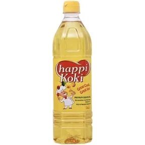 Dầu ăn happi koki chai 1l