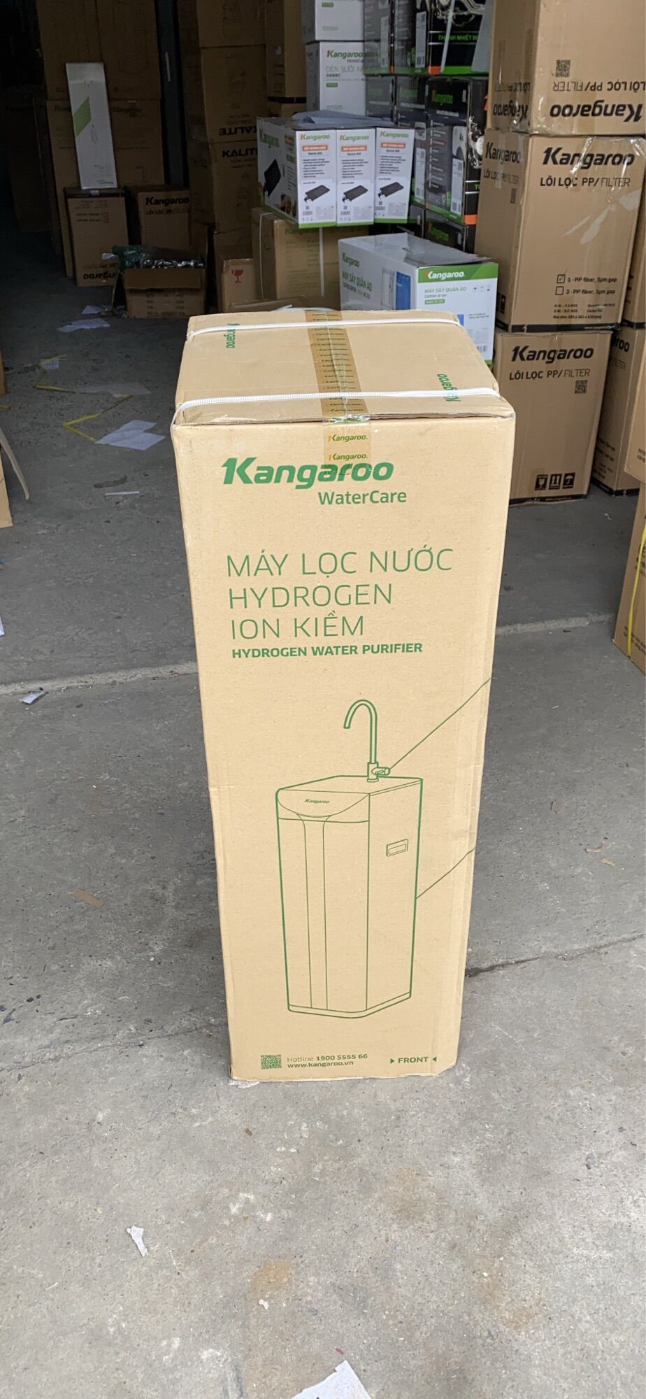Máy lọc nước Kangaroo Hydrogen ion kiềm KG100ES1