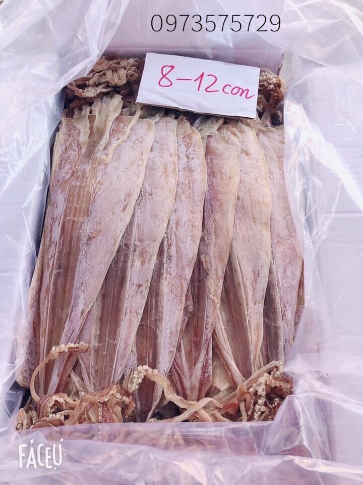 1kg mực Khô siêu ngon loại 1 (size 8 đến 10 con/1kg
