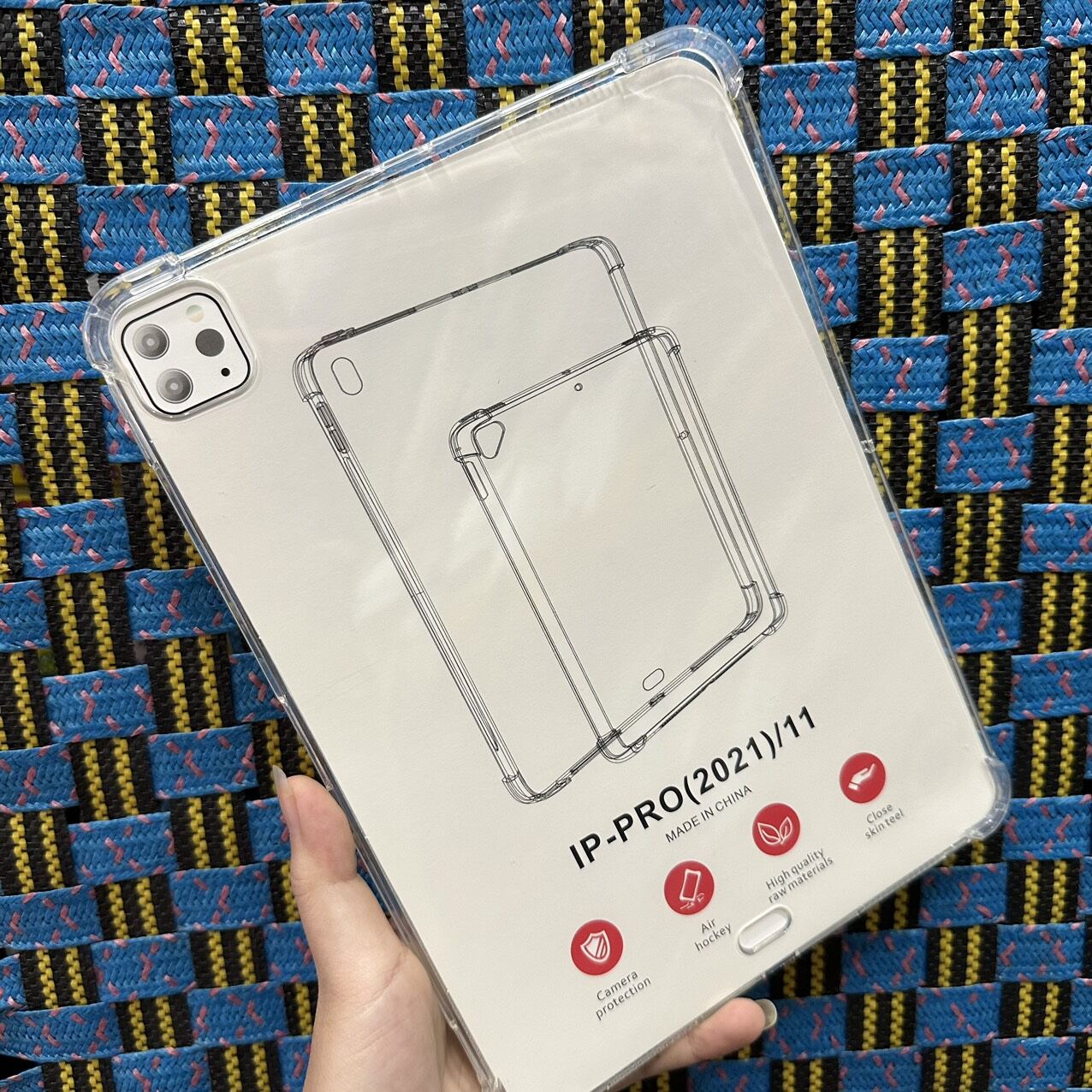 Case ốp lưng ipad pro 11 inch 2020 2021 / air 4 dẻo siêu trong suốt chống sốc ôm máy