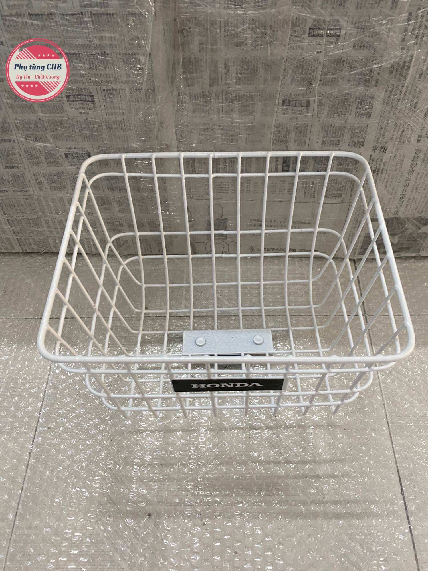 Rổ nhỏ xe cub, xe dream ( có đầy đủ bát gắn )
