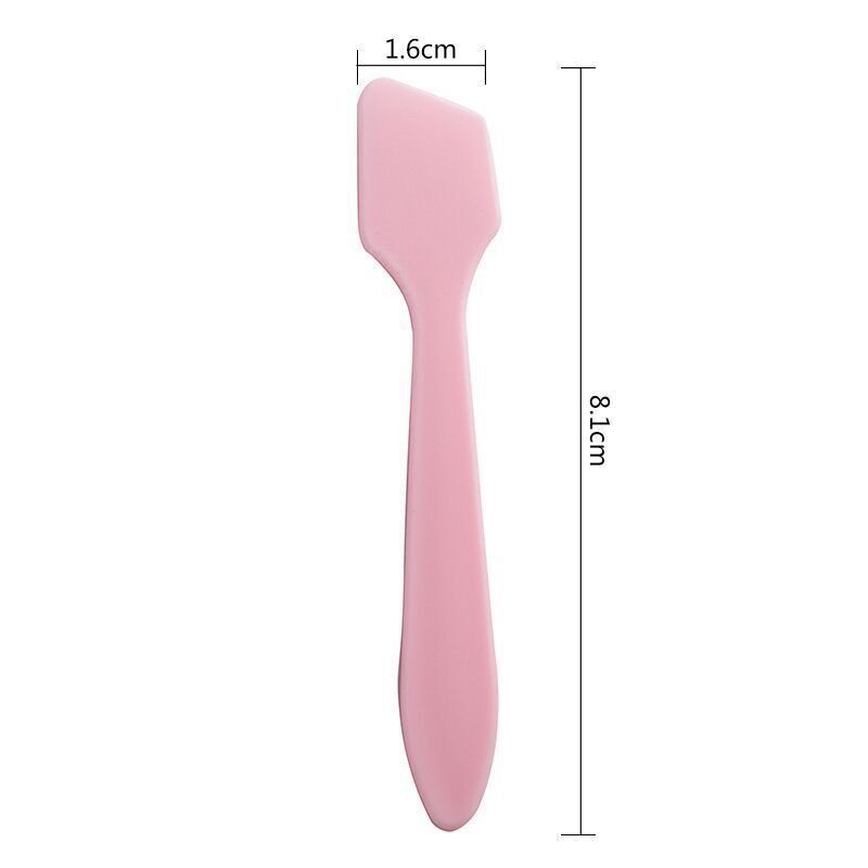 Muỗng múc kem body màu hồng 8.2cm
