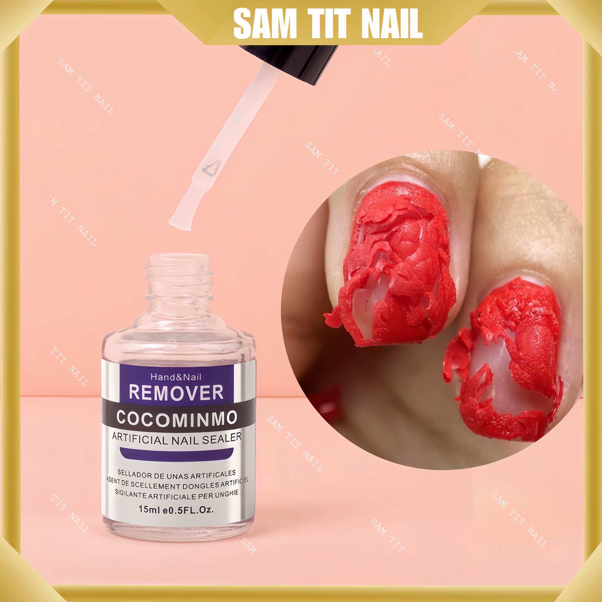 Nước phá gel Cocominmo chính hãng - phá gel lạnh không nóng móng, không cần ủ aceton