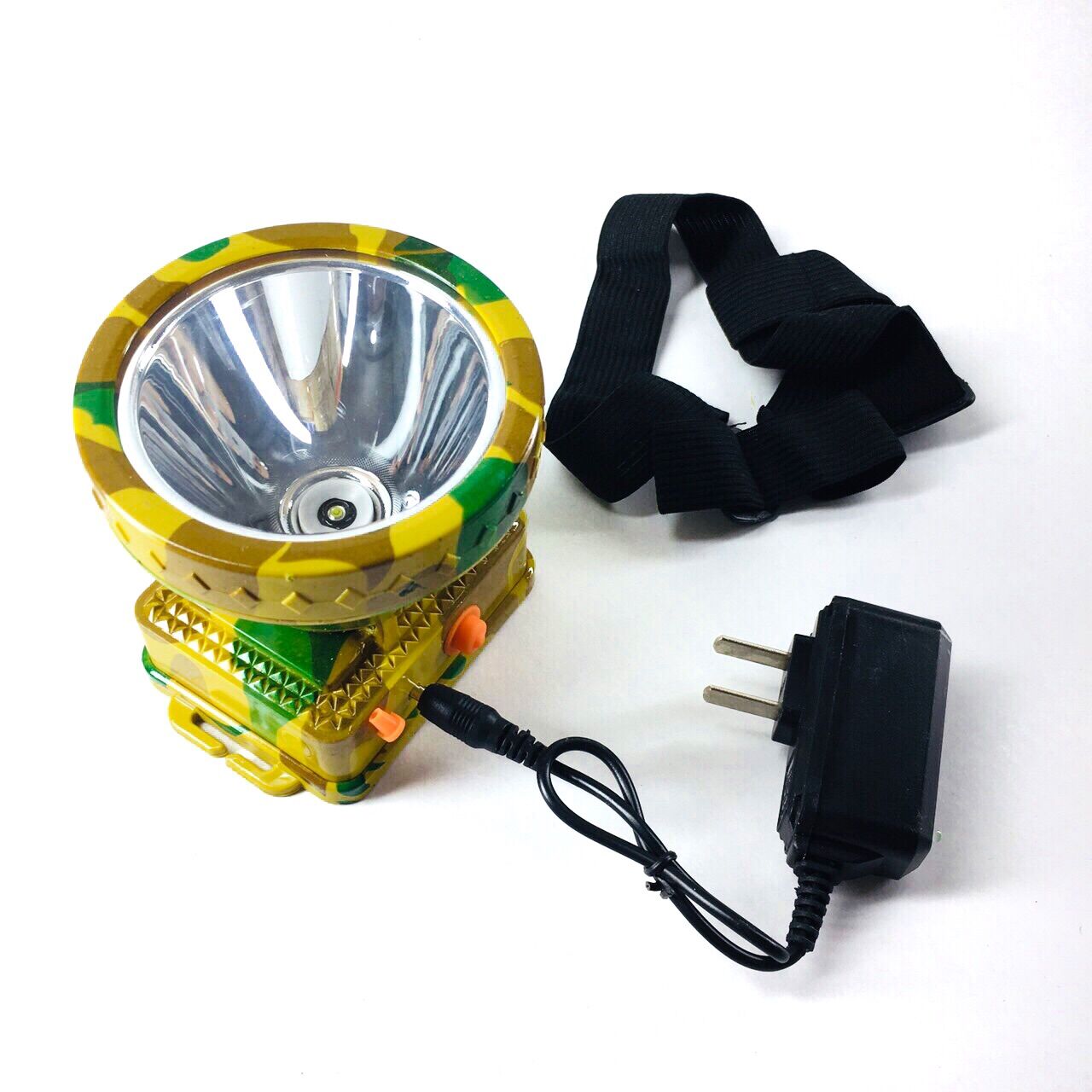 Đèn pin đội đầu siêu sáng D203, đèn bin đội đầu led