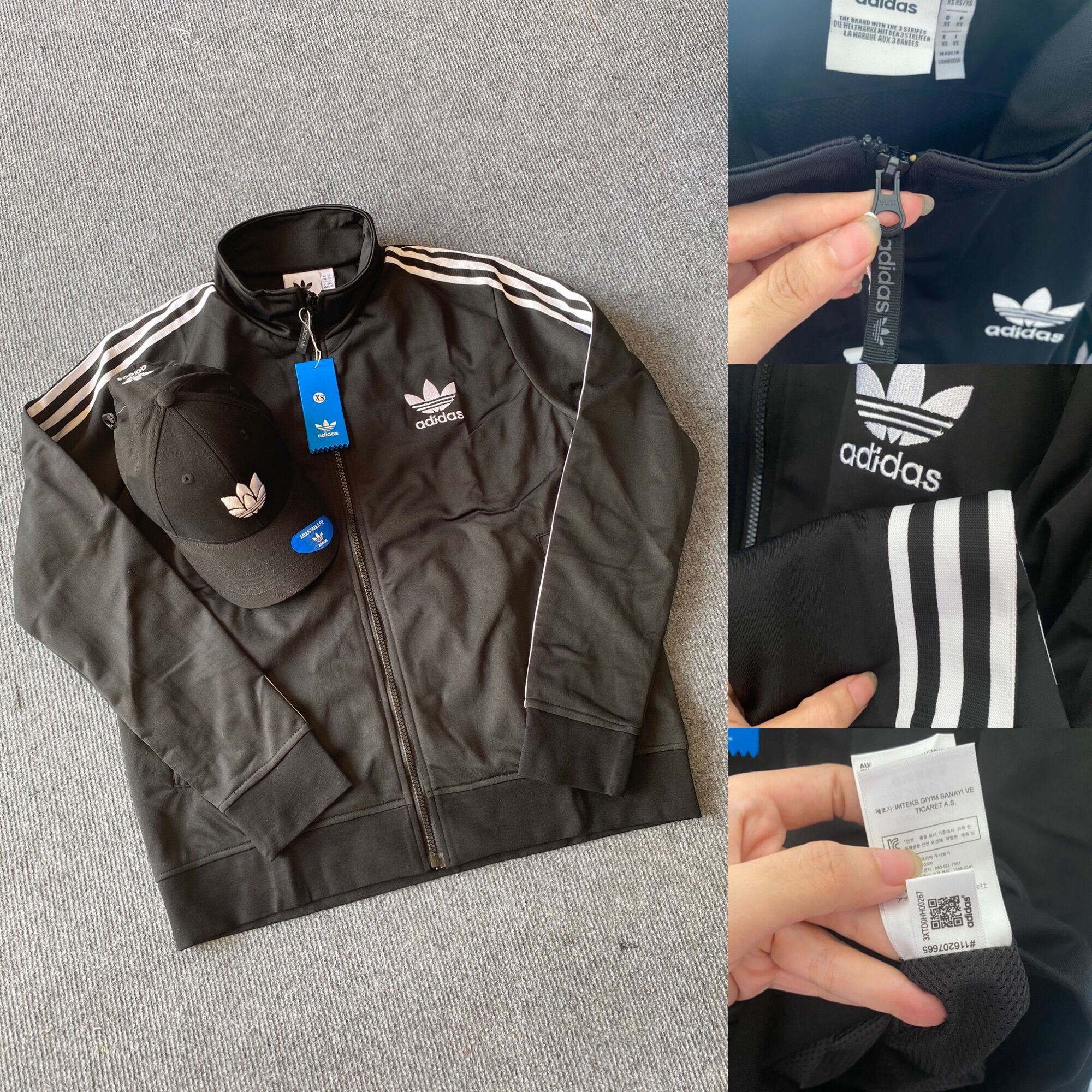 [3-5/8 Hoàn Tiền 25%]Áo Khoác Adidass jacket poly chuẩn hãng