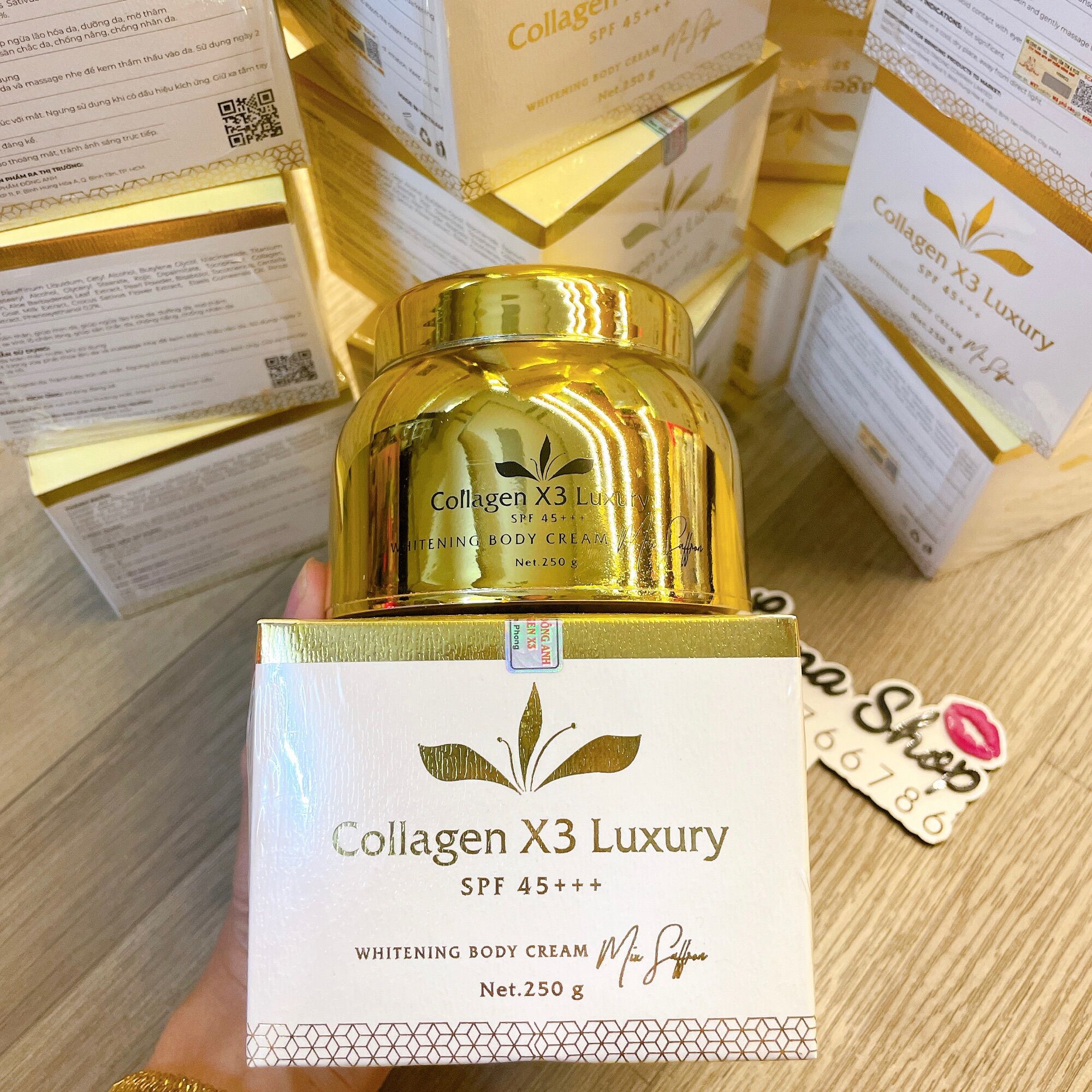 Kem body colagen x3