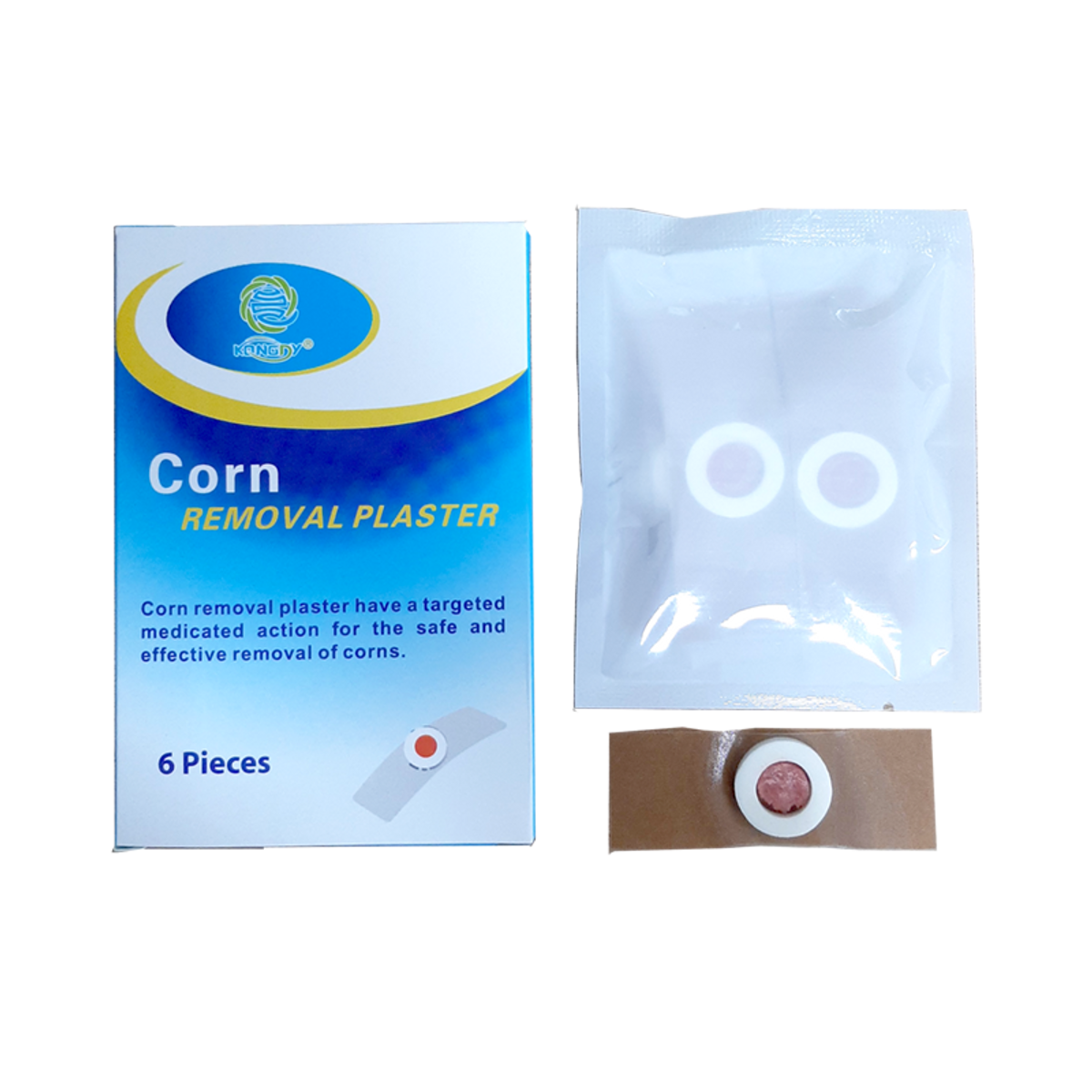 ✅[CHÍNH HÃNG, CHO KIỂM HÀNG] Miếng dán loại mụn cóc - Corn Removal Plaster - Kong Di