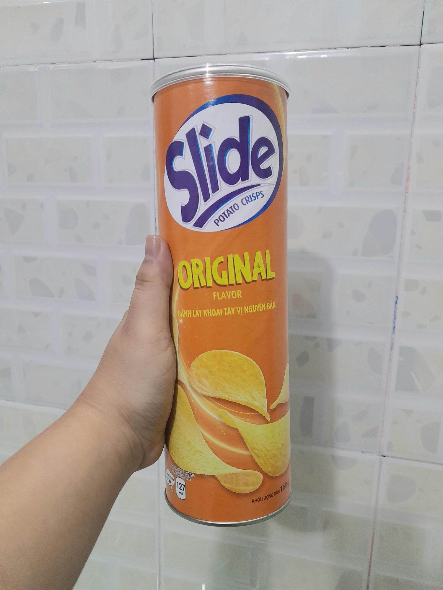 Khoai tây slide potato ống lớn 150g/160g