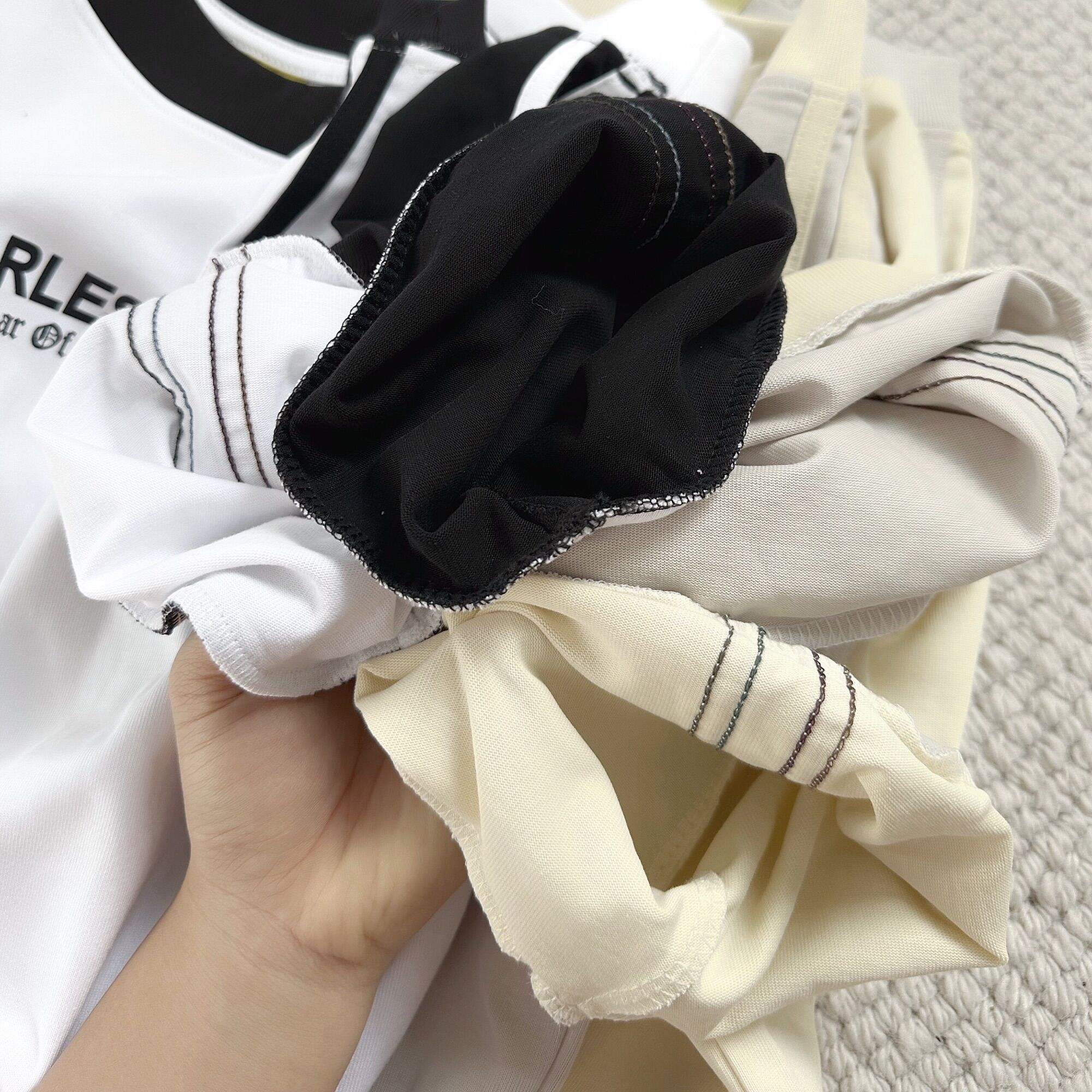 Áo thun over cotton Fearlessly _HT.Store96