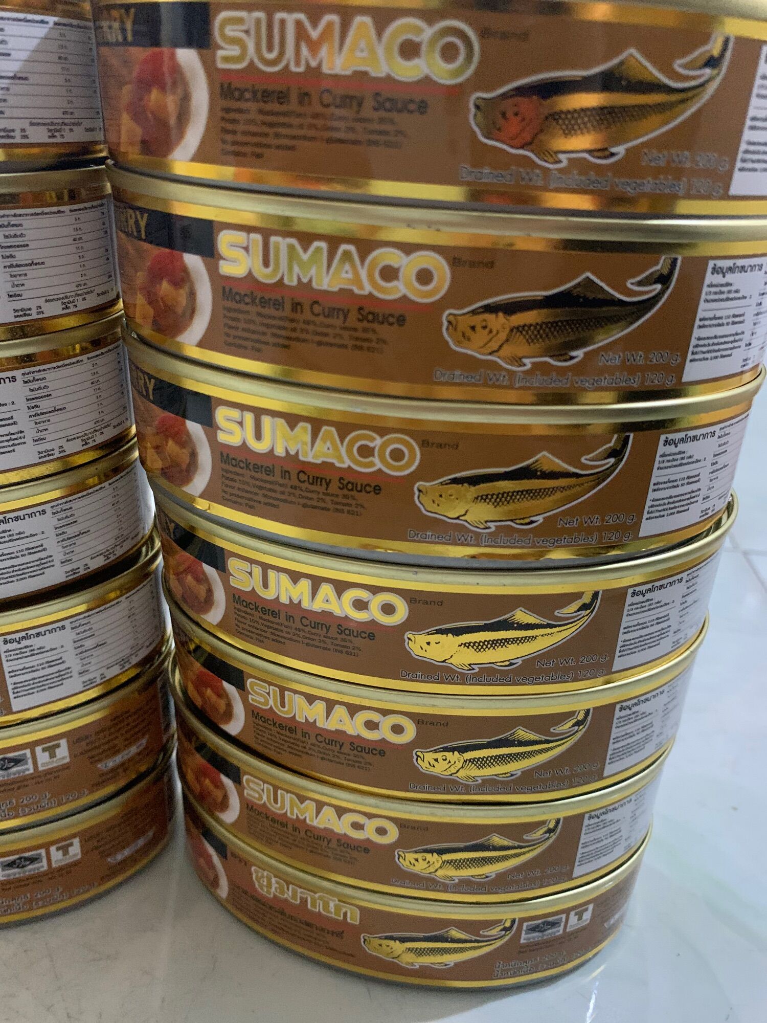 Cá mòi SUMACO THÁI LAN hộp 200gr