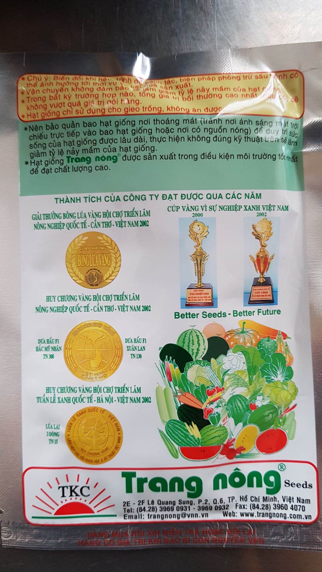 hạt giống RAU MUỐNG