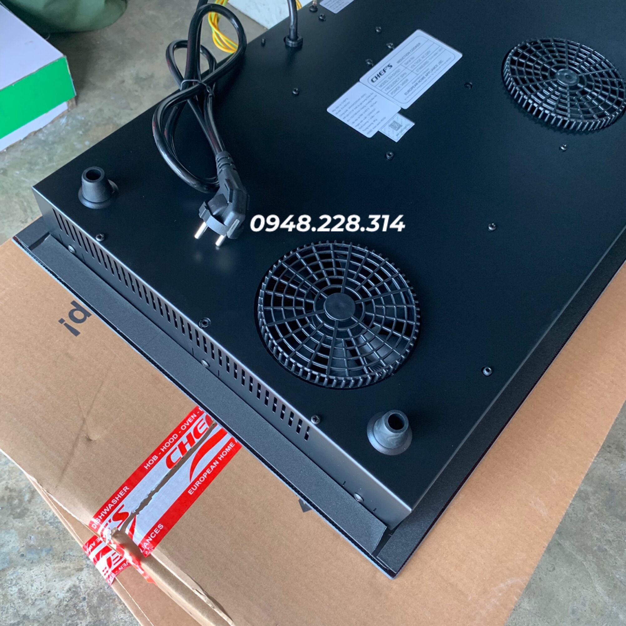 Bếp từ đôi Chefs DIH-321