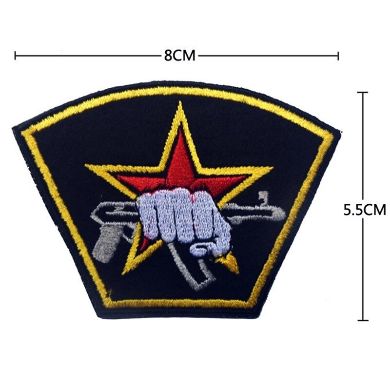 Magic Stick Alpha Motive Tactical Arm Patch Outdoor Backpack Decorative Embroidery Cloth Patch Unisex Sport Bags/Outdoor Gear