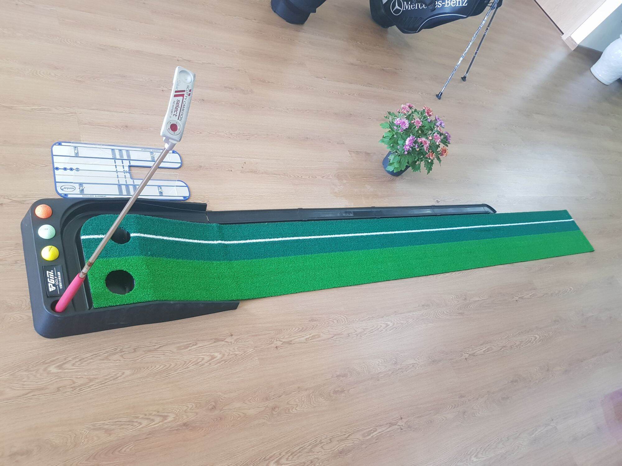 Thảm Tập Golf Máng Nhựa PGM