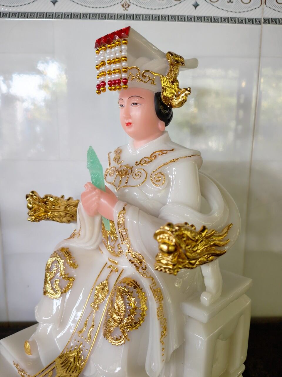 Tượng Thiên Hậu Thánh Mẫu cao 30cm