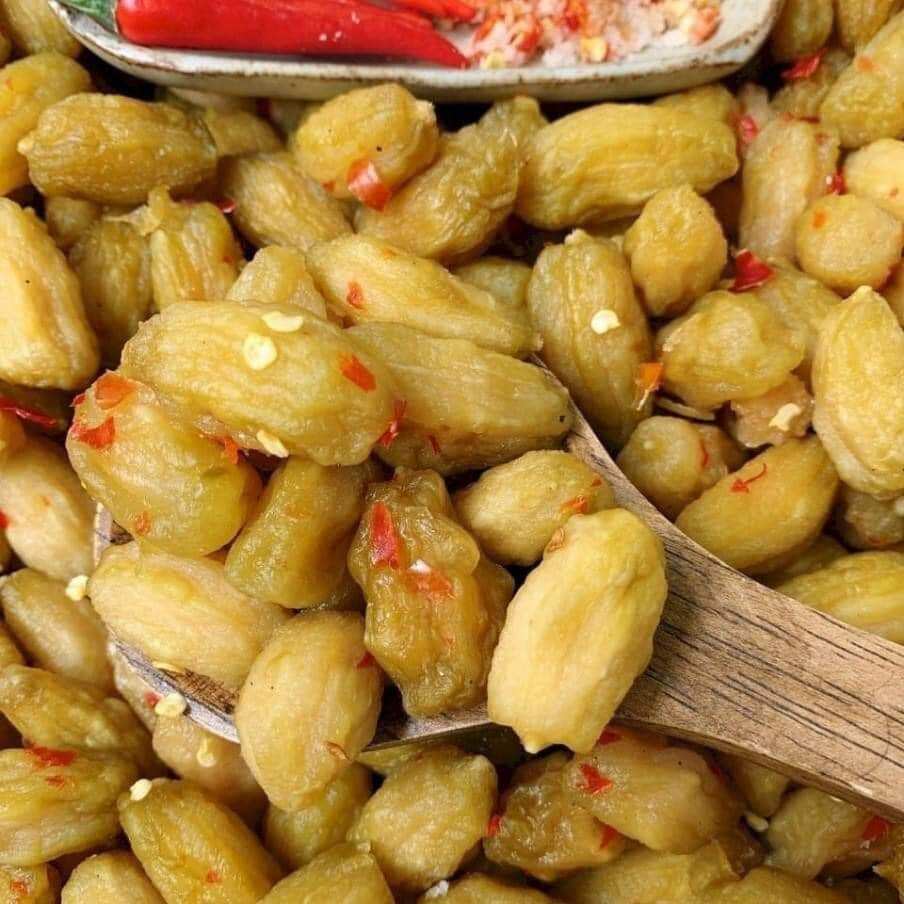 Cóc bao tử non sấy muối ớt