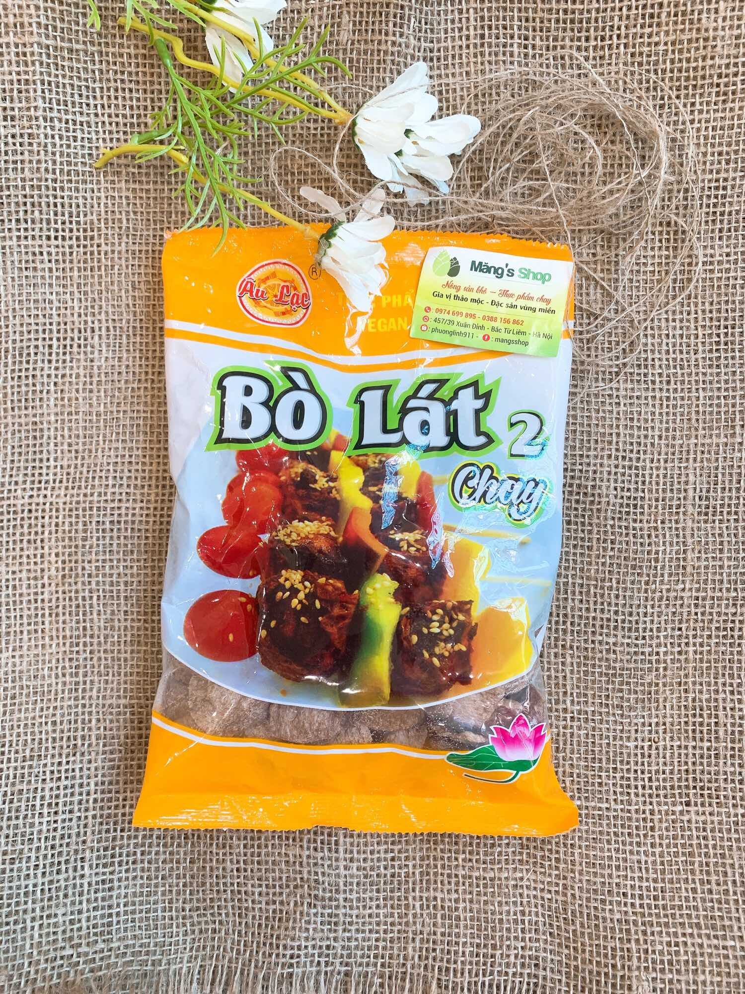Bò lát 2 chay âu lạc gói 100g