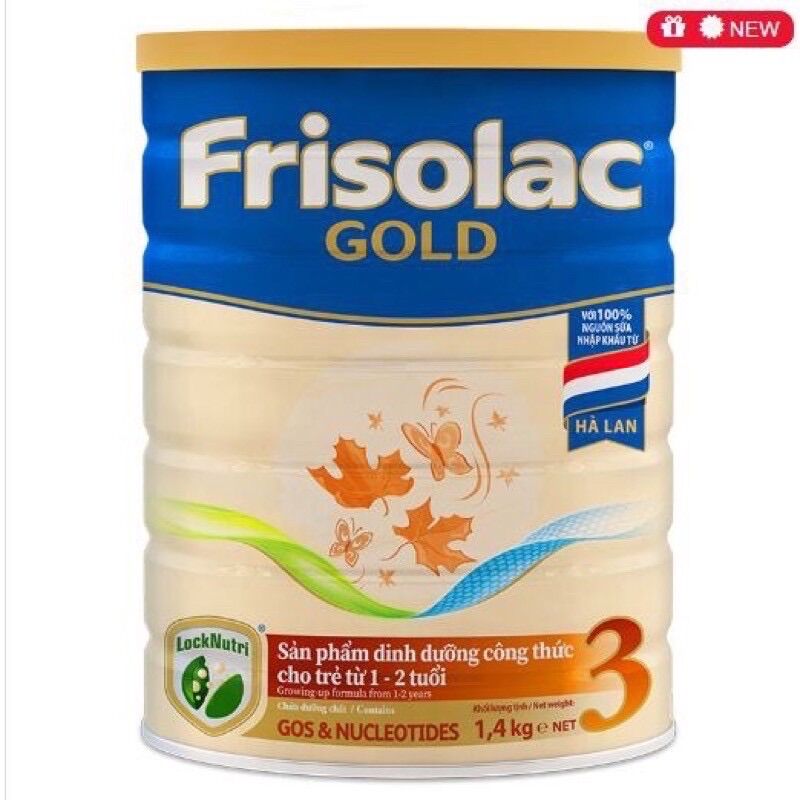 [HCM]Sữa bột Frisolac gold số 3 1,4 kg - date 2025