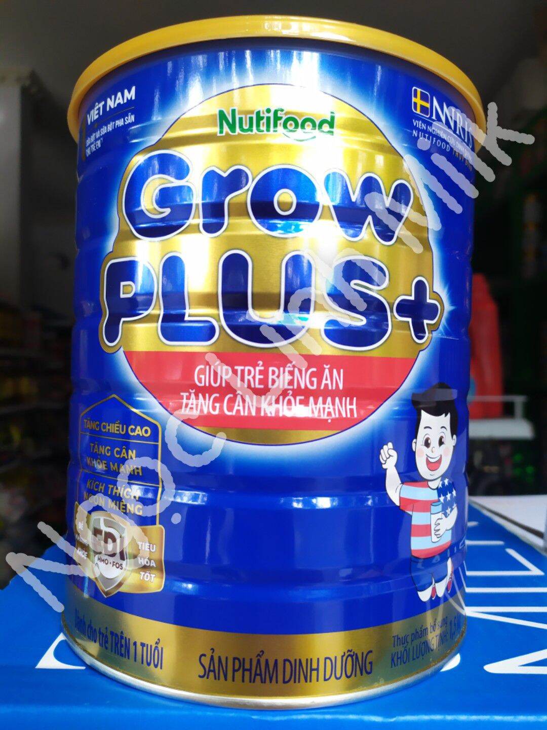 Sữa bột grow plus+ xanh 1,5kg