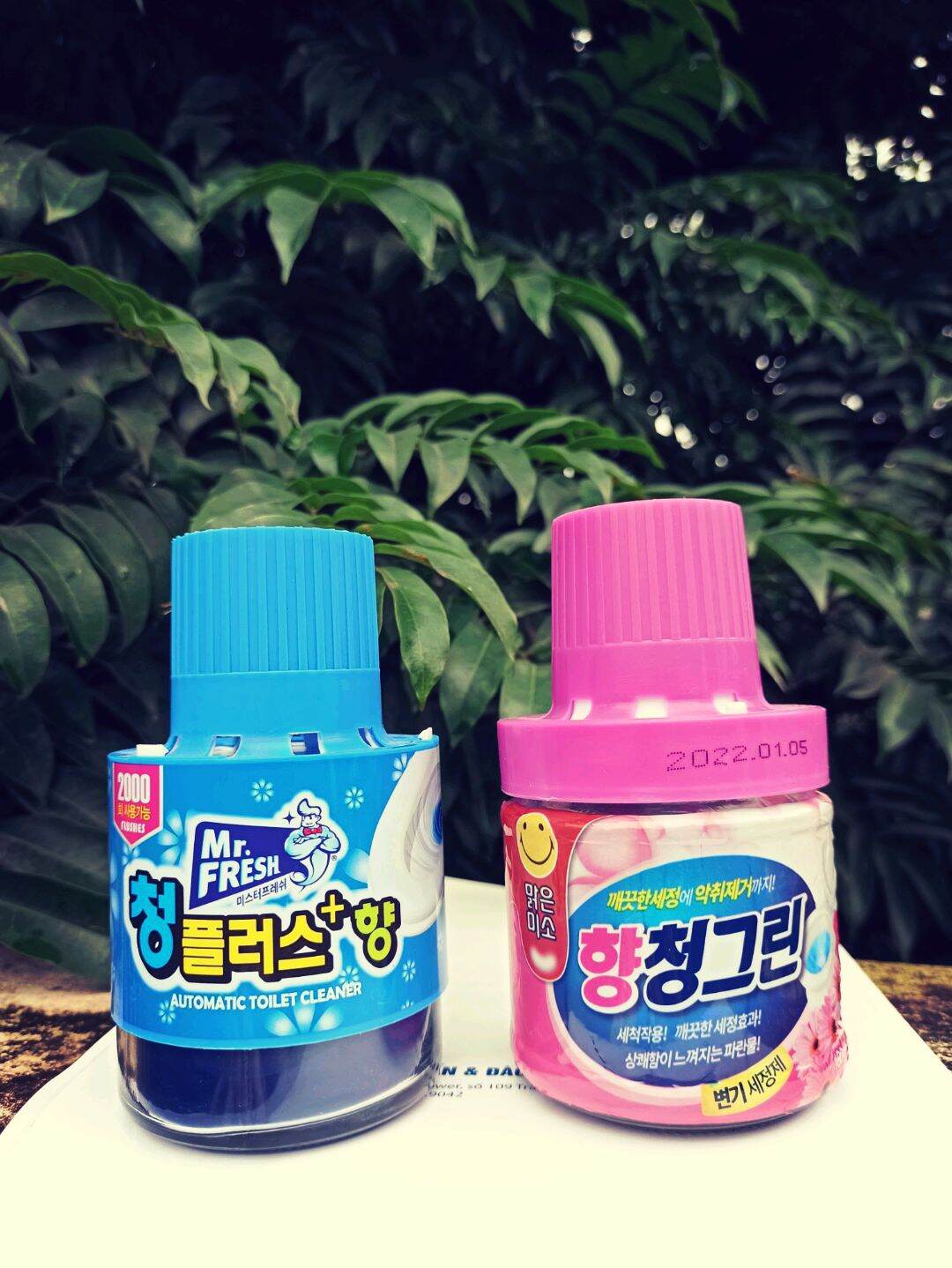 Cốc thả bồn cầu Hàn Quốc Mr Fresh - Hàng chính hãng